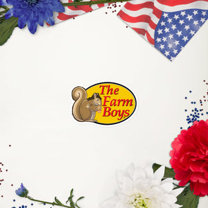 The Farm Boys + Bass Pro Mash Up Sticker