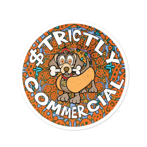 Strictly Commercial Logo Stickers